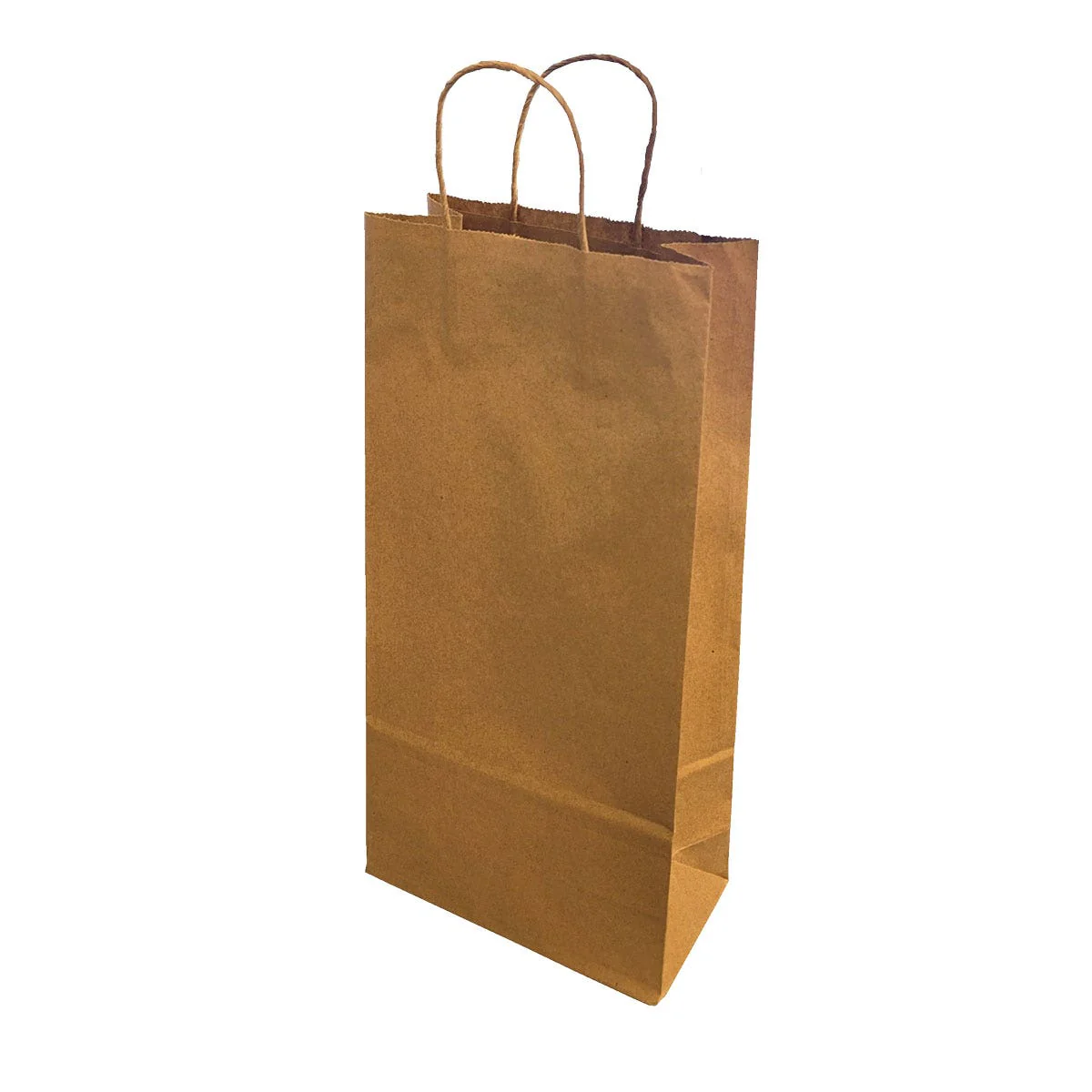 100% Recycled Paper Shopping Bags | Kraft Brown | Twisted Paper Handles - Image 10