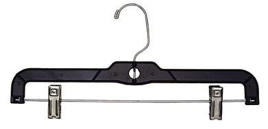 14" Pant Hangers | Black & Clear | 100 Pk - Image 3