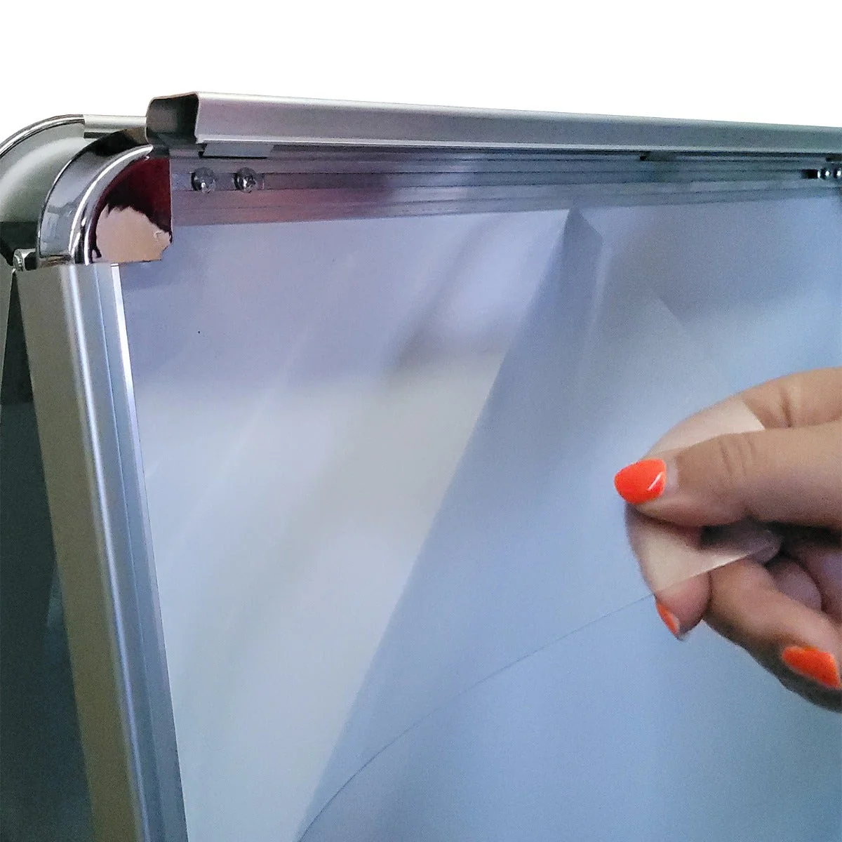 A-Frame Aluminum Whiteboard and Sign Holder - Image 5