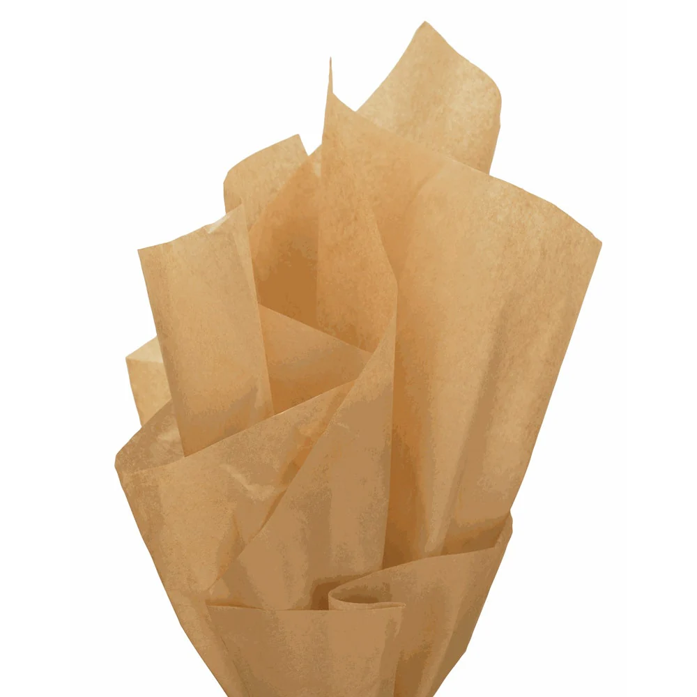 Acid Free Premium Recycled Natural Kraft Tissue