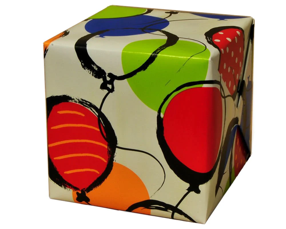 Balloon Pop Gift Wrap | 24" x 100' - Image 3