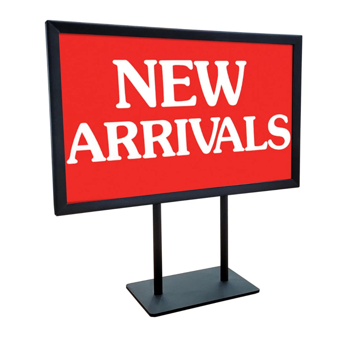 Countertop Sign Holder With 4" Posts | 7" High x 11" Wide - Image 4
