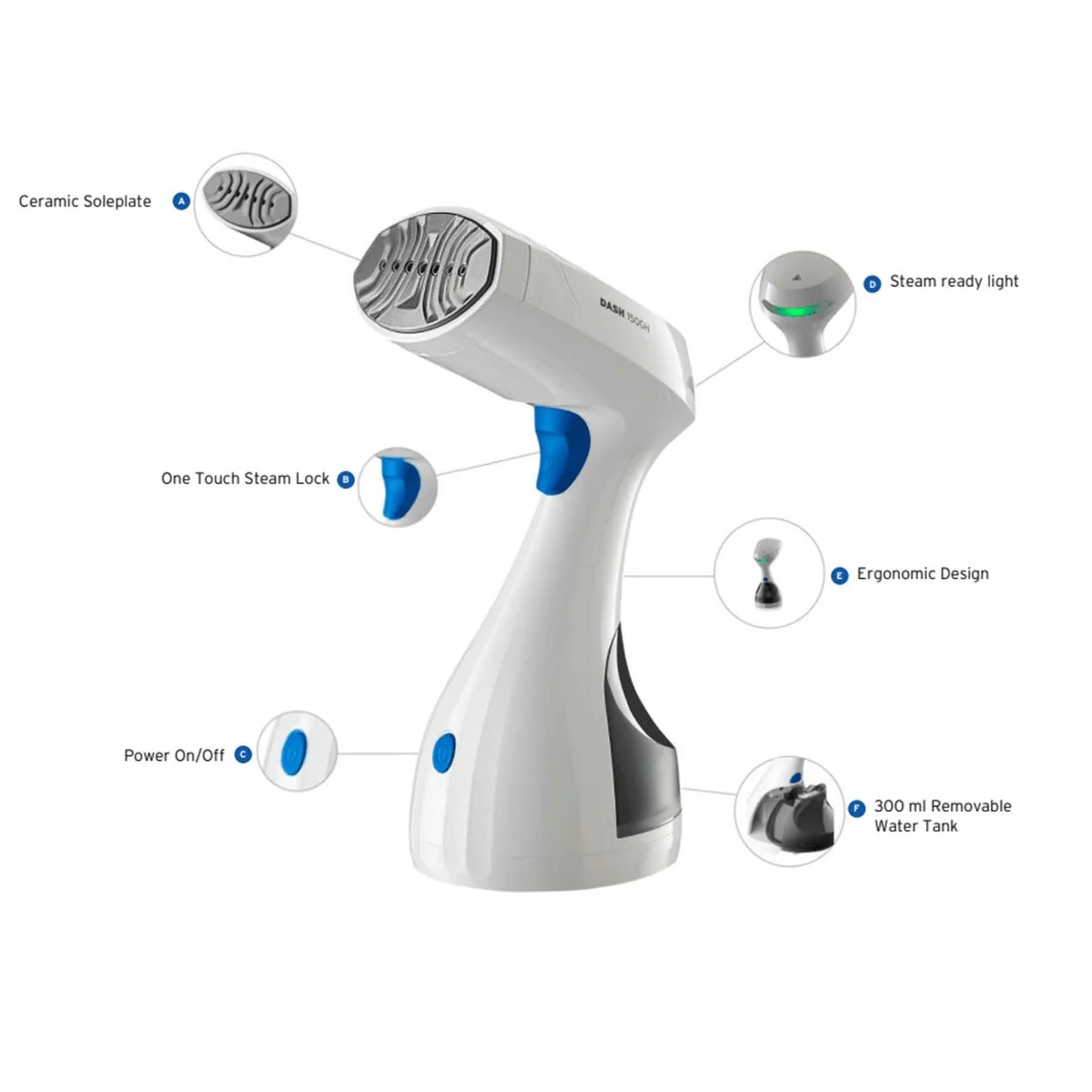 Dash 150GH Handheld Steamer | Reliable® - Image 2