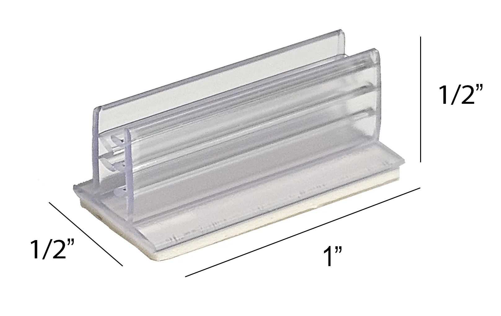 Fast Grip Adhesive Sign Holders | 1" & 3" Wide - Image 2