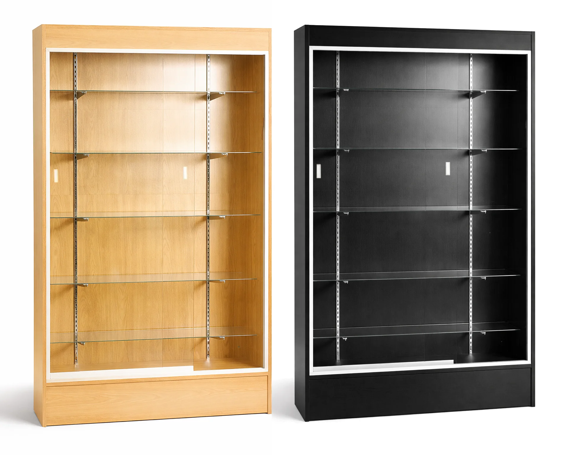 Full Vision Trophy Cabinet | Display Case | Glass & Laminate