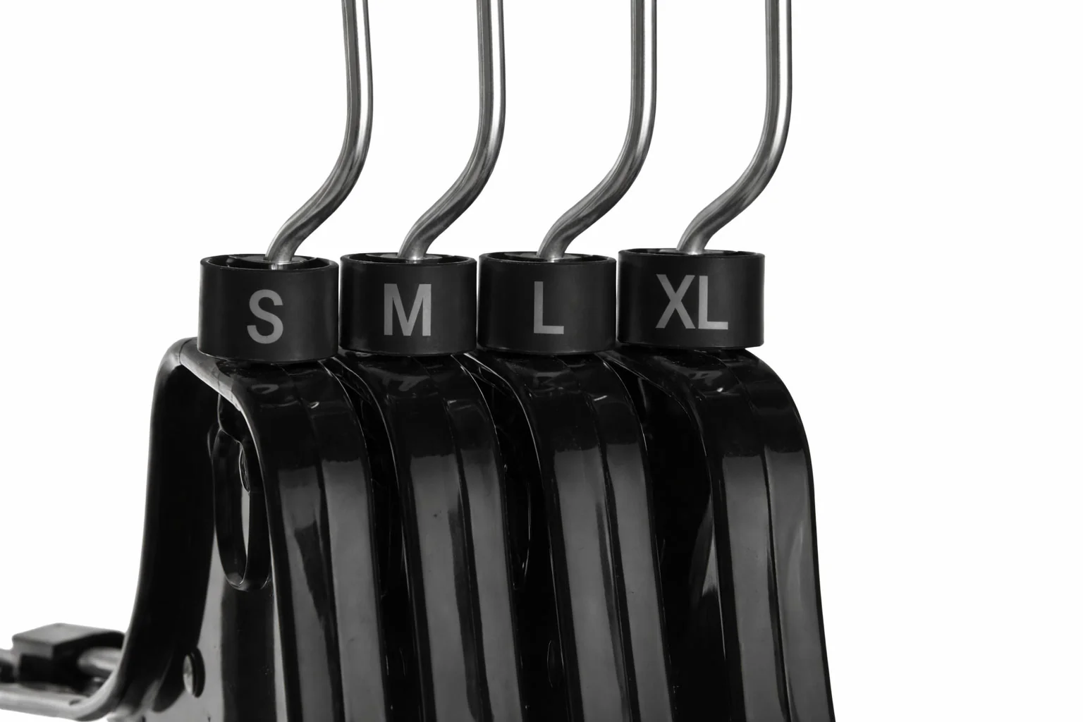Mini Size Markers For Hangers | White on Black | 100 Pack - Image 2
