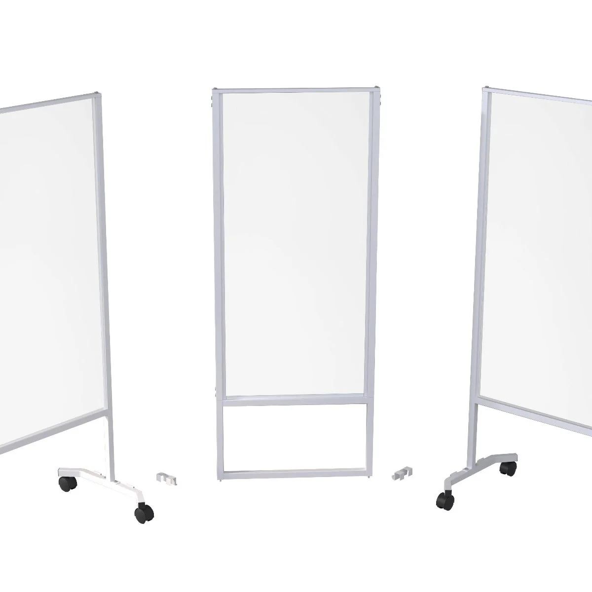 Mobile Barriers for Physical Distancing | White Semi-Gloss - Image 11