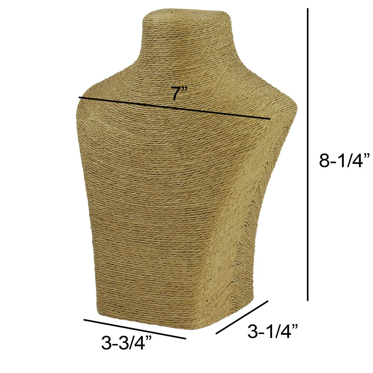 Paper Twine Bust Form - Image 3