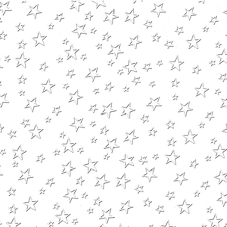 Plastic Bags | Cellophane Bags with Gusset | White Stars - 5ʺ x 2-3/4ʺ x 12ʺ | 100 Pk - Image 3