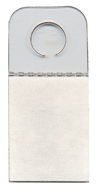 Plastic Hang Tabs (repair tabs) | 1-11/16” x 3/4” - Image 2