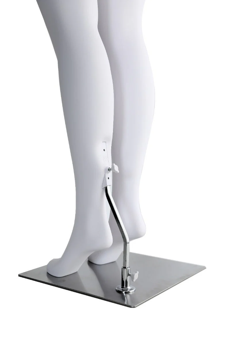 Plus Size Mannequin | Abstract Female | Gloss White - Image 4