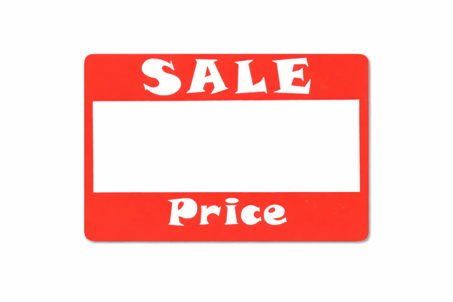 Rectangular "SALE PRICE" Label/ Sticker | 504 Pk