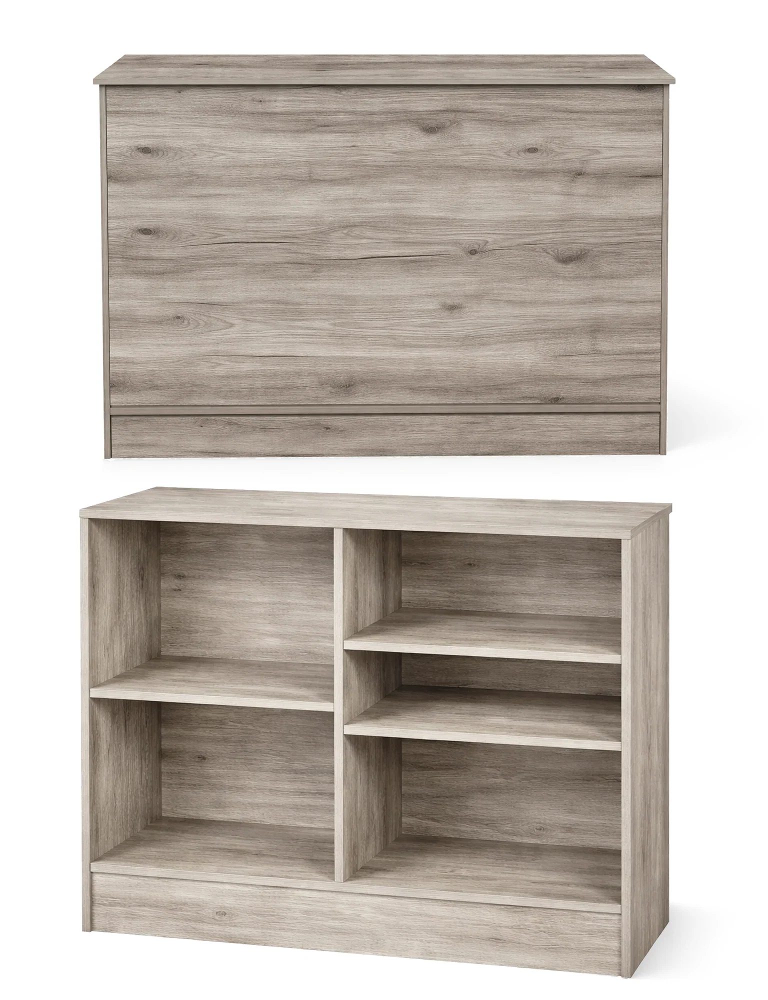 Retail Cash Wrap Counter w/ Adjustable Storage Shelves - Image 4