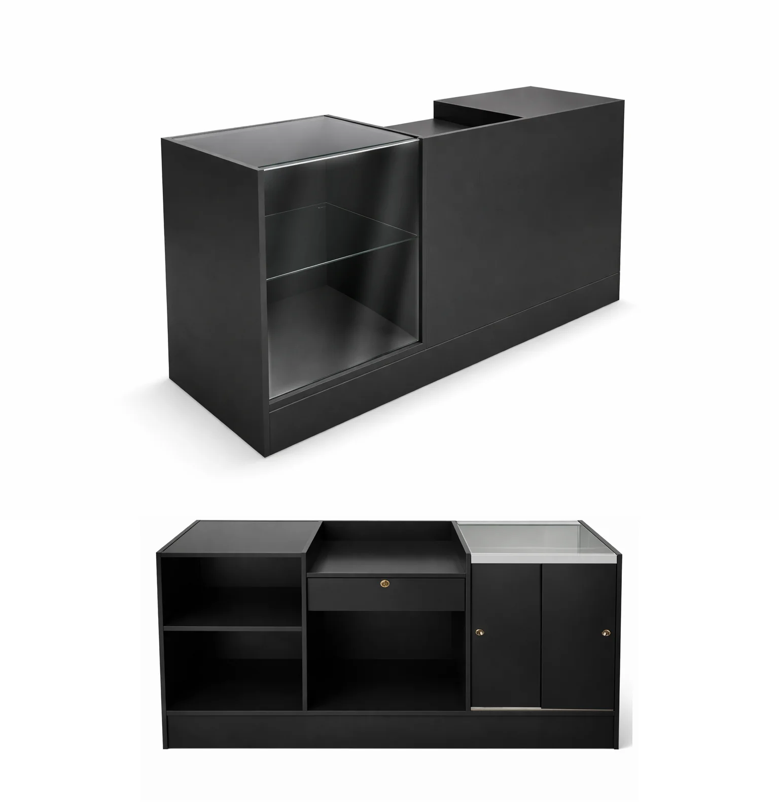 Retail Counter & Display Case Combo | 72” - Image 3