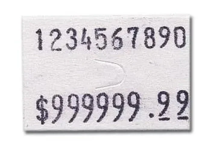 Sato Labels | 2 Lines 10 Characters