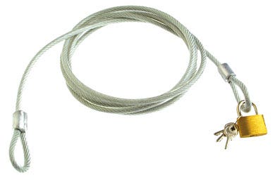 Security Cable With Padlock