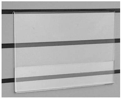 Slatwall Acrylic Sign Holder | 7" x 11"