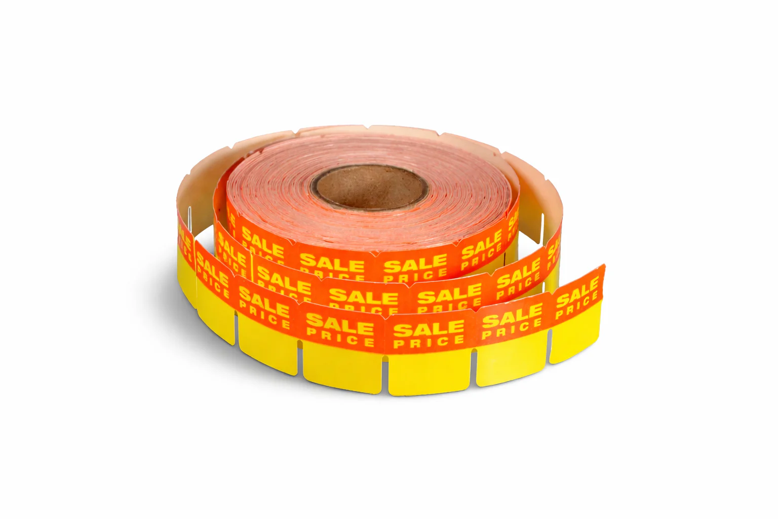 Square 'SALE PRICE' Labels/ Stickers | Roll of 1000