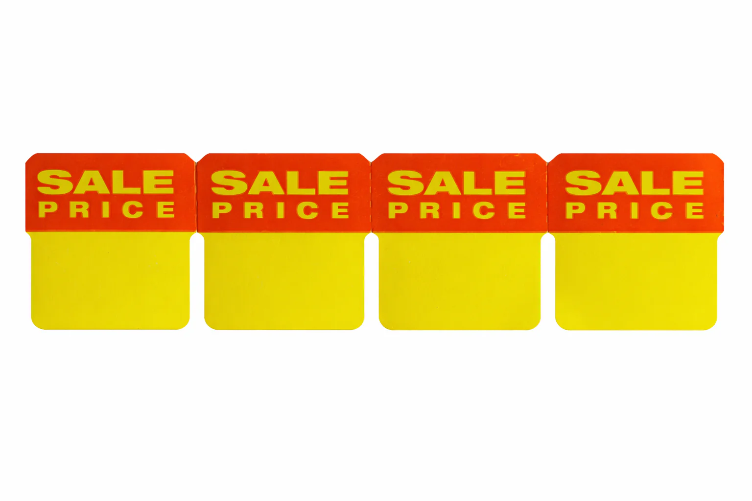 Square 'SALE PRICE' Labels/ Stickers | Roll of 1000 - Image 2