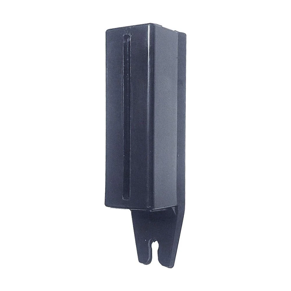 Stanchion Belt Replacement End Clip | Black