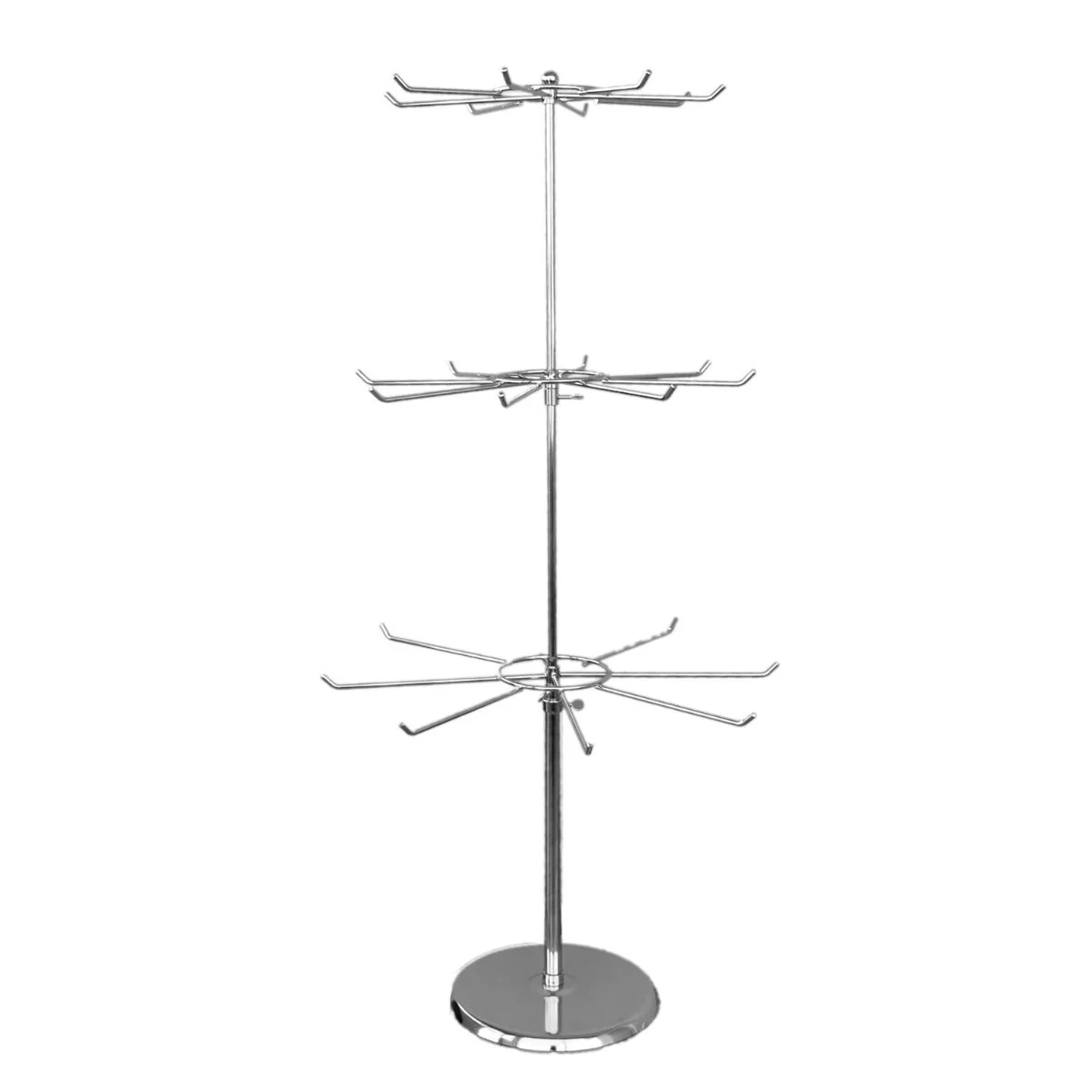 Three Tier 24 Hook Display