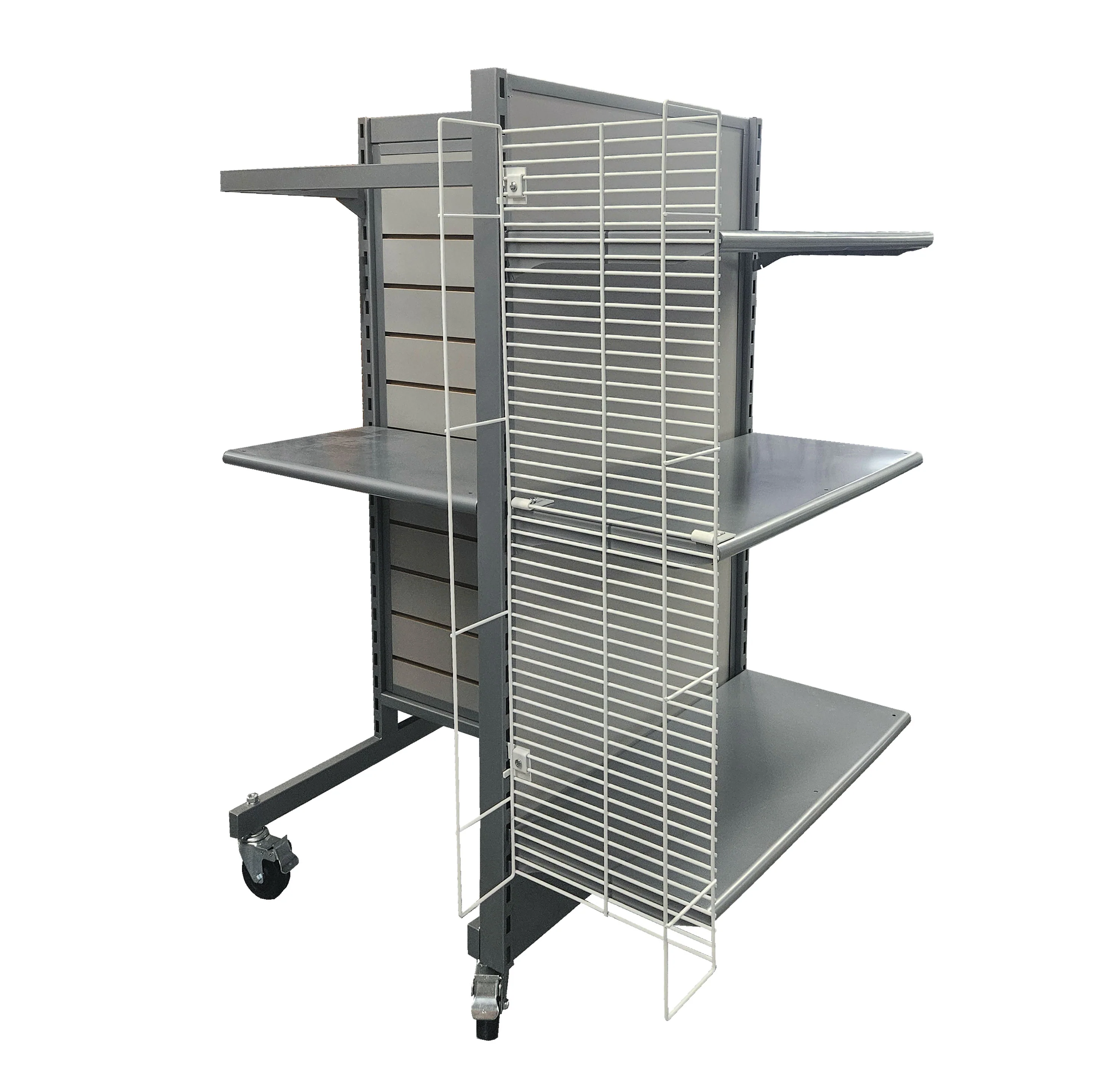 Wire Wing Rack For Endcaps