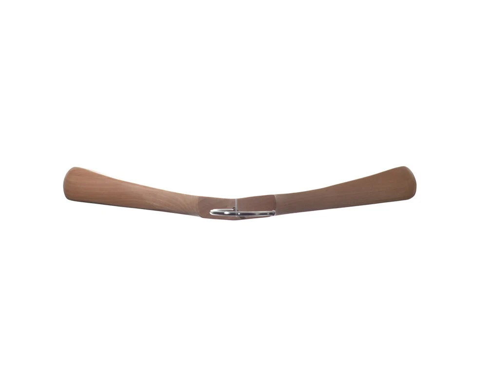 Wooden Top Hanger | Wide Contour | Natural - Image 4
