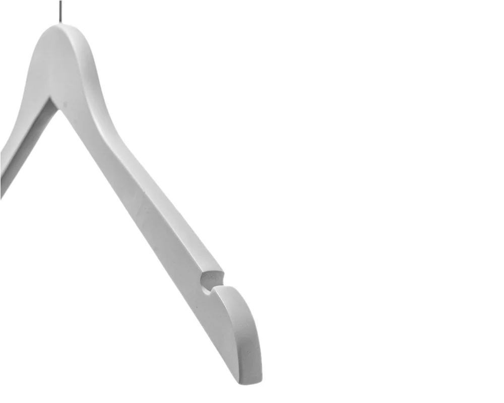 Wooden Top Hangers | Flat | 100 Pk - Image 11
