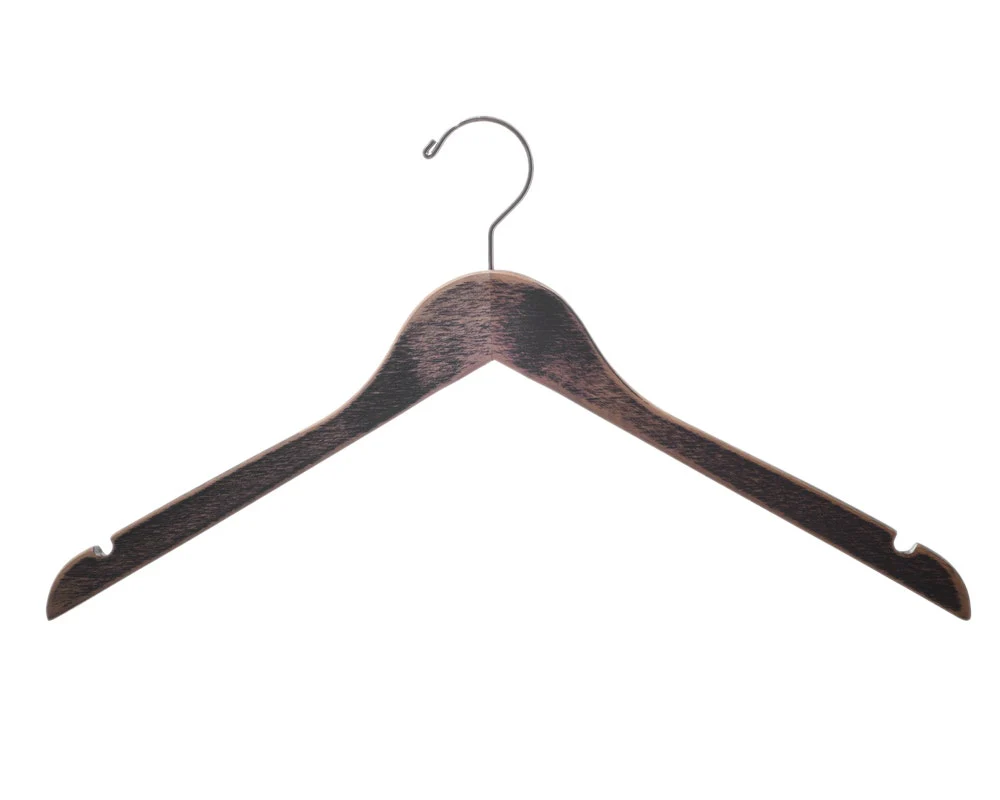 Wooden Top Hangers | Flat | 100 Pk - Image 20