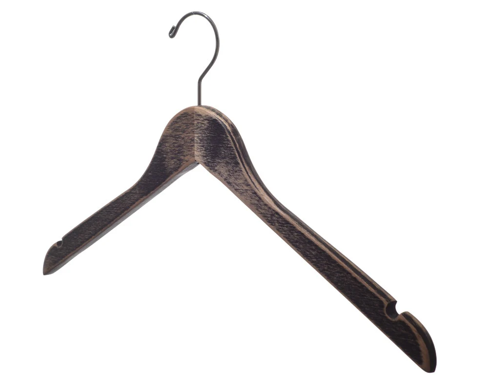 Wooden Top Hangers | Flat | 100 Pk - Image 22