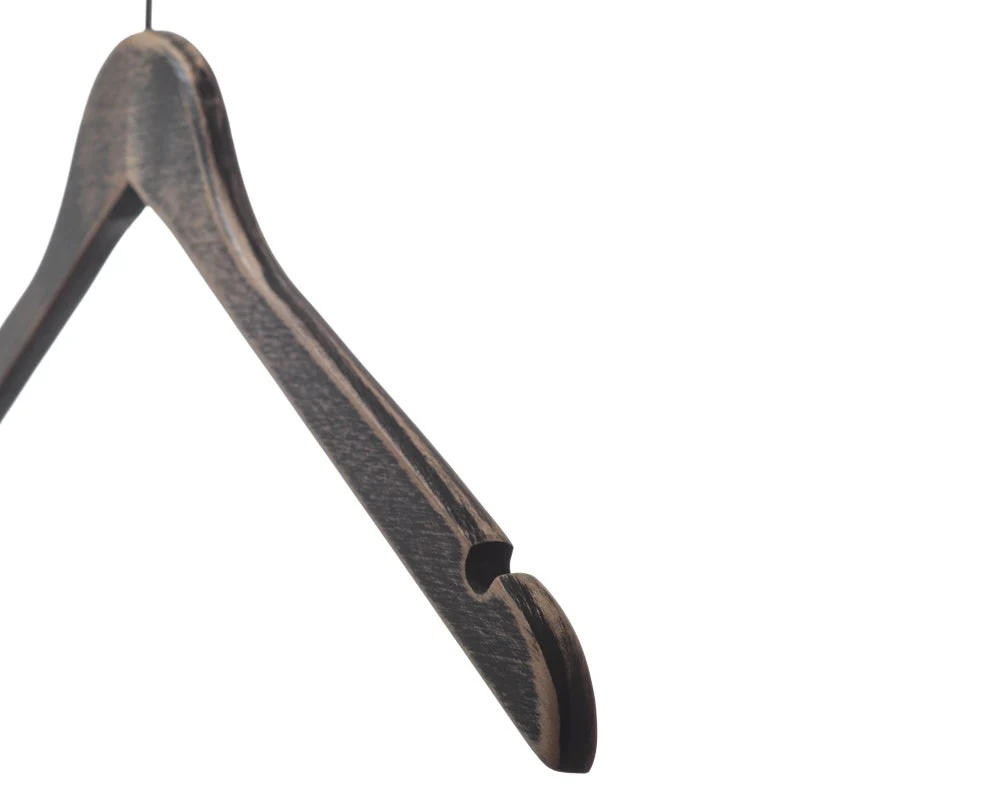 Wooden Top Hangers | Flat | 100 Pk - Image 23