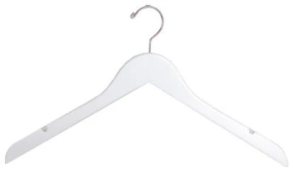 Wooden Top Hangers | Flat | 100 Pk - Image 4