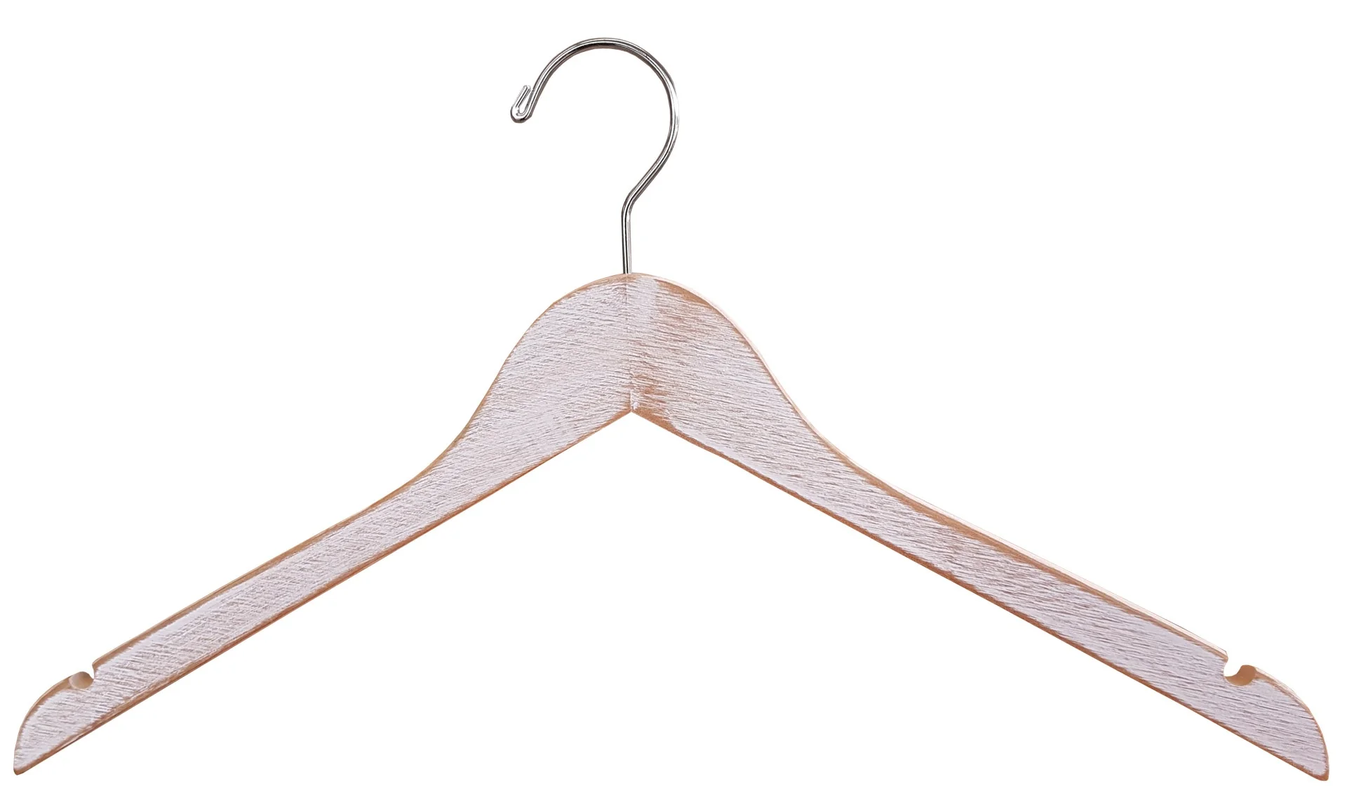 Wooden Top Hangers | Flat | 100 Pk - Image 6
