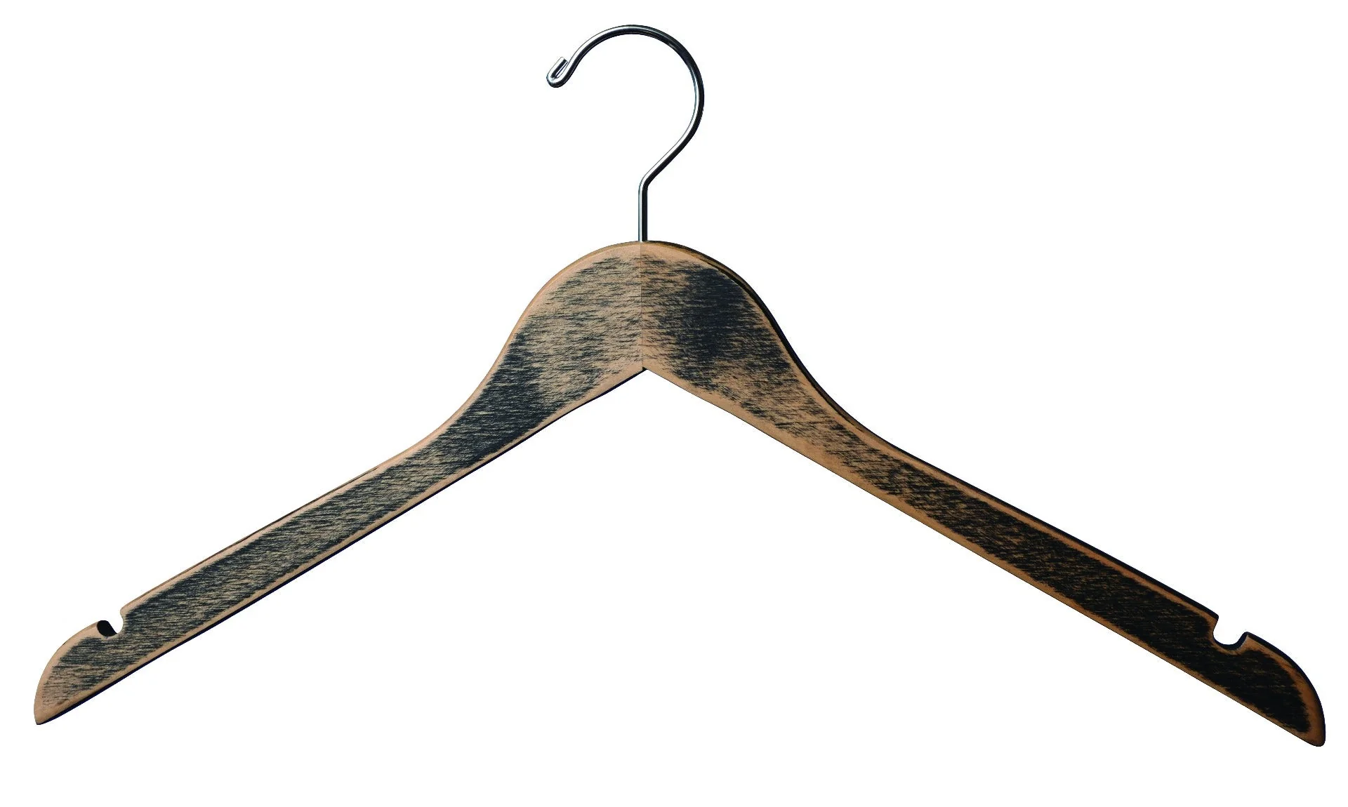 Wooden Top Hangers | Flat | 100 Pk - Image 7